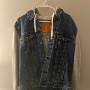Levi Strauss & Co. Jean Jacket Hoodie